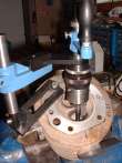 Re-grinding valve seats with the 'Hunger machine', I
