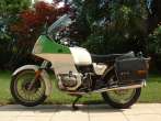 R100TIC, after re-painting gas tank and with pinstripes